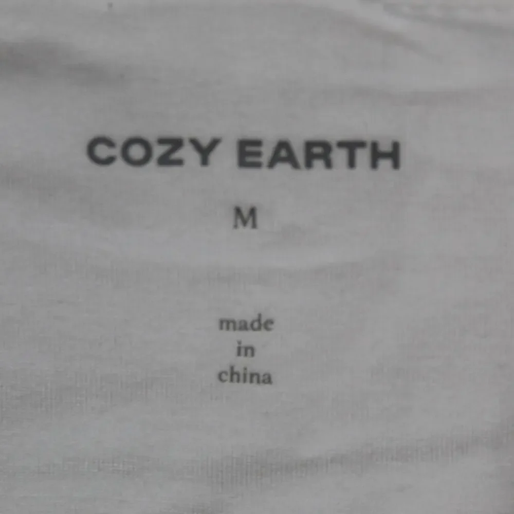 Cozy Earth Pajama Set Womens Medium White Bamboo Button Drawstring Sleepwear